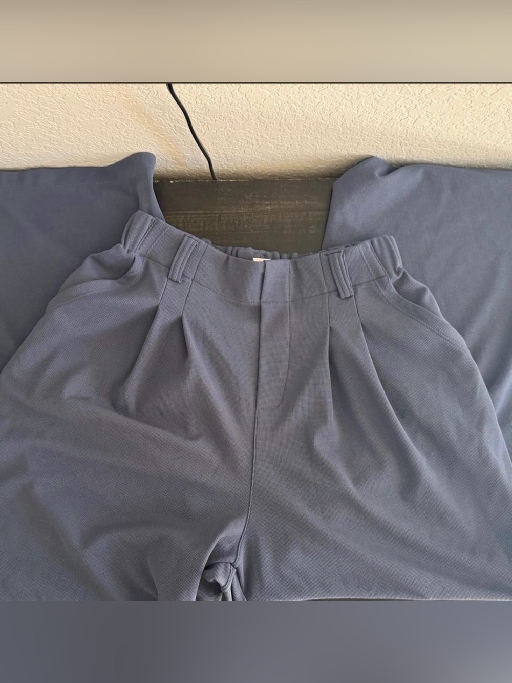 Halara navy/grey trouser pants